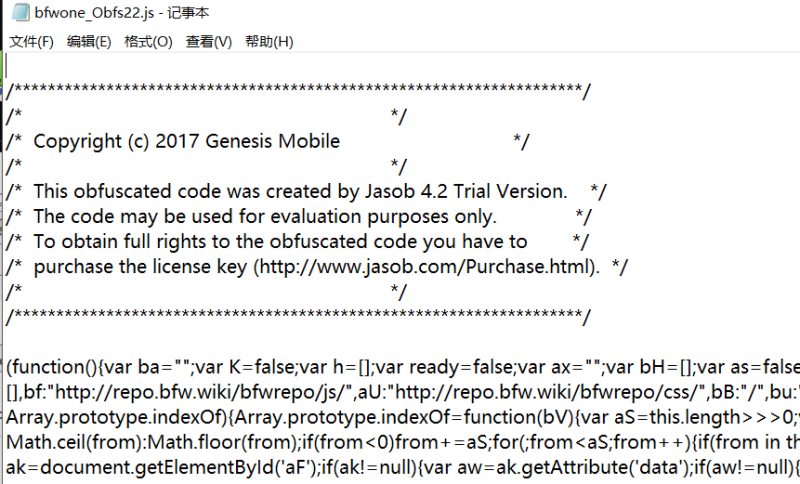 js代码混淆利器Jasob，保护你的js代码